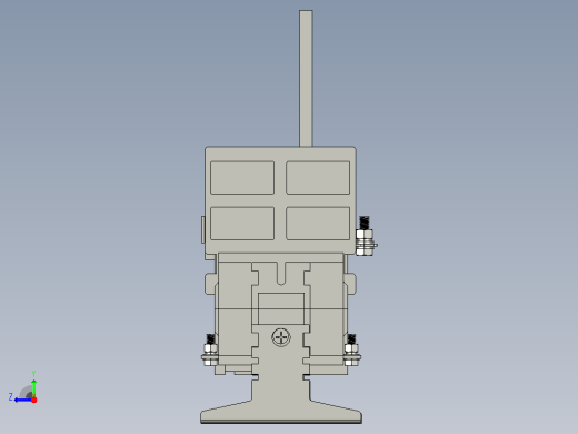 HH15-63_4QSA 4P隔离开关熔断器组三维模型202103右视缩略图