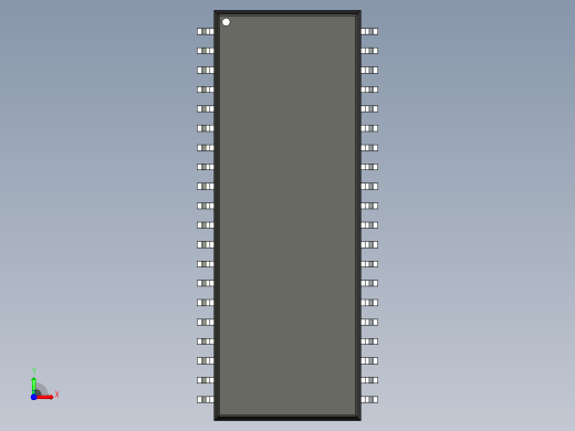 106x SOIC 封装（小外形集成电路）SOIC127P1180X275-40N前视缩略图