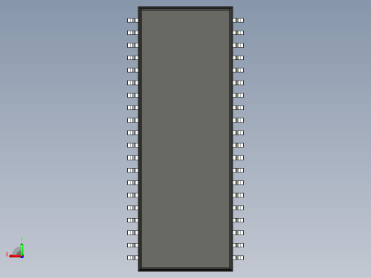 106x SOIC 封装（小外形集成电路）SOIC127P1180X275-40N后视缩略图