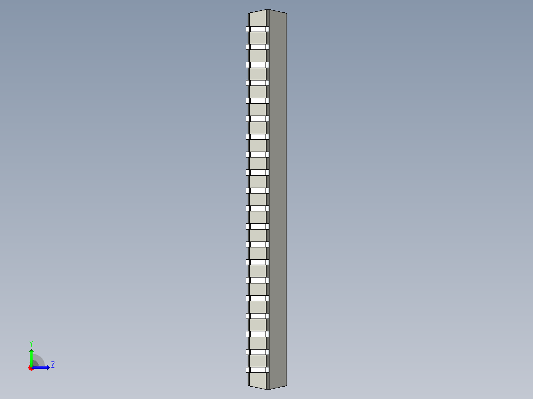 106x SOIC 封装（小外形集成电路）SOIC127P1180X275-40N左视图