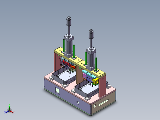 胶壳校正治具03-PACE E406sw17可编辑正等轴测缩略图