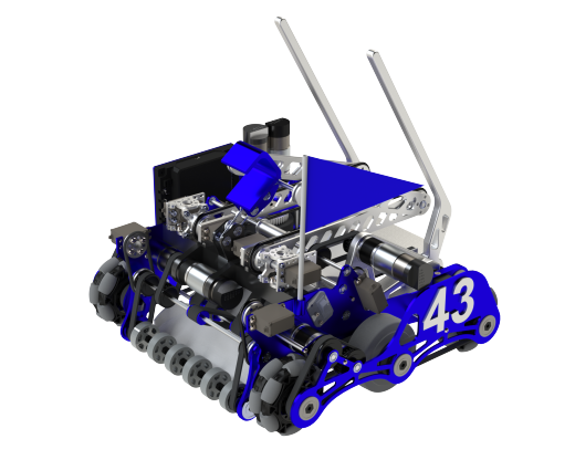 Team 43 VCC机器人车3D图纸 STP格式缩略图