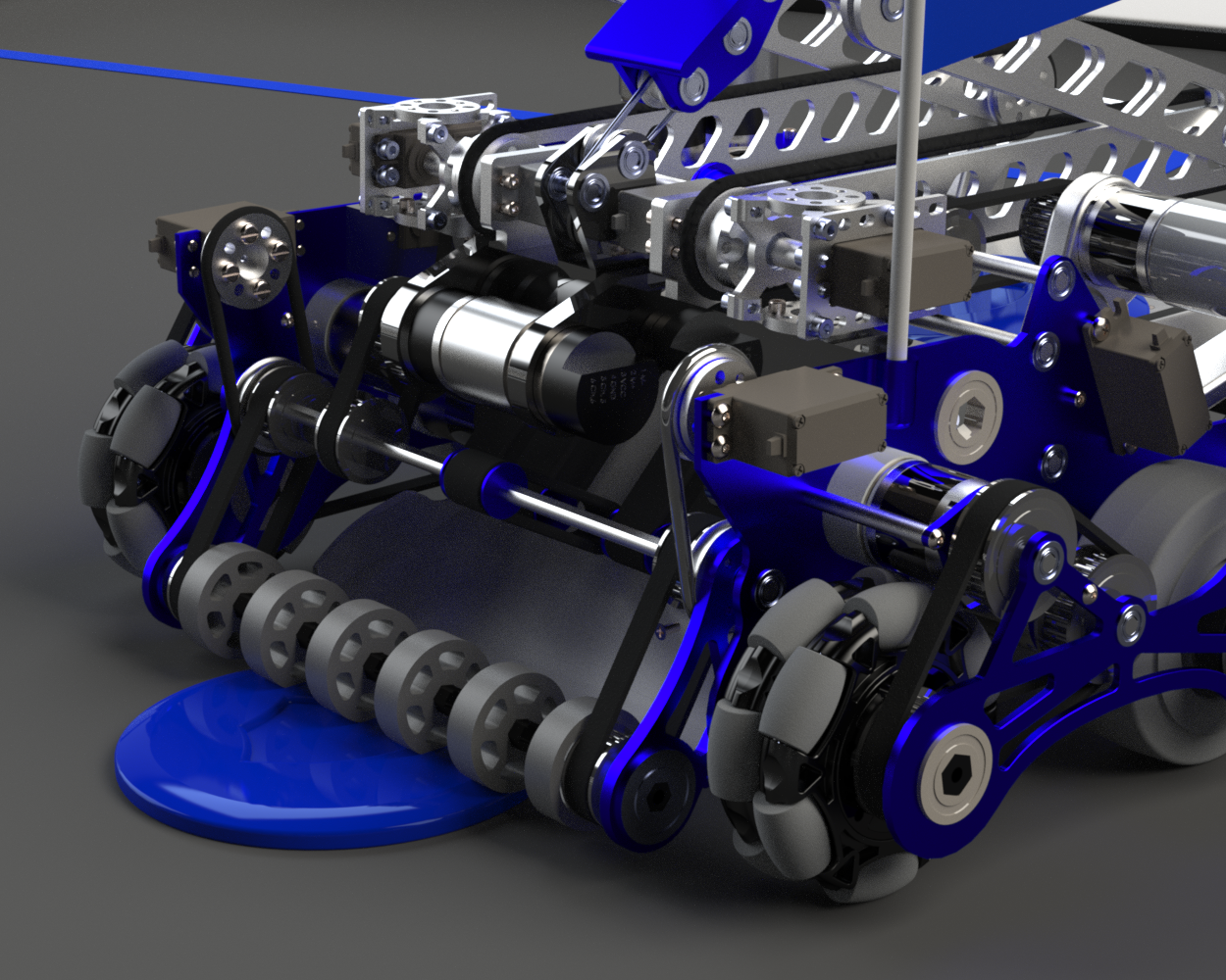 Team 43 VCC机器人车3D图纸 STP格式