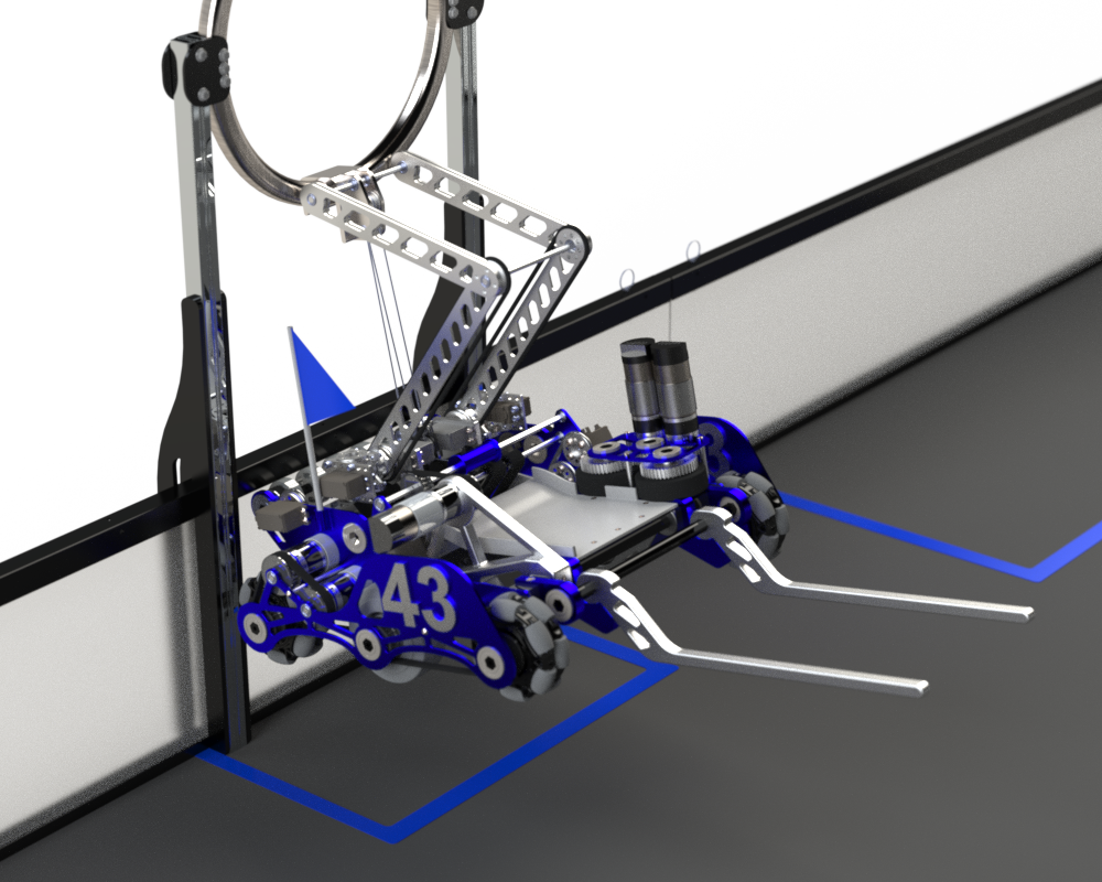 Team 43 VCC机器人车3D图纸 STP格式