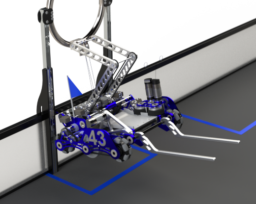 Team 43 VCC机器人车3D图纸 STP格式缩略图
