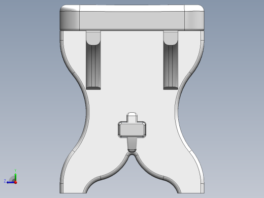 solidworks 实木小板凳创意设计右视缩略图
