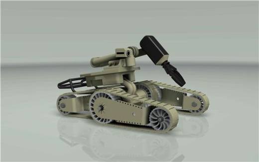 Robot履带车3D图纸 三维图纸 非标自动化图纸缩略图