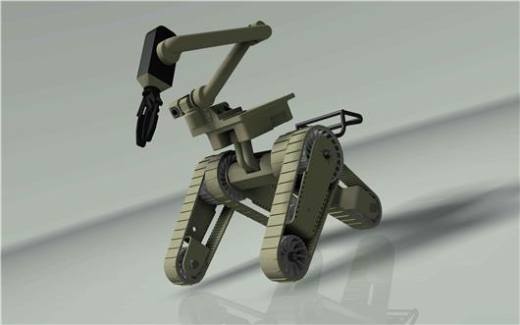 Robot履带车3D图纸 三维图纸 非标自动化图纸缩略图
