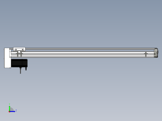 Toyo东佑达直线模组-ETH13-950-BM-400W左视缩略图