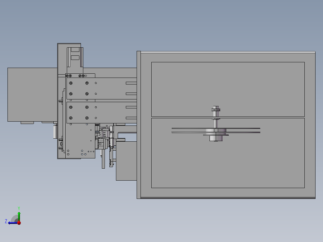B8_全自动编带机右视图