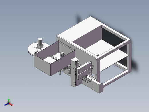 B8_全自动编带机正等轴测缩略图