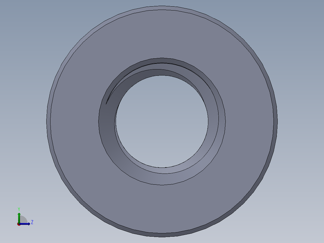 公制梯形螺母-TR30x6x60x60.SLDPRT左视图