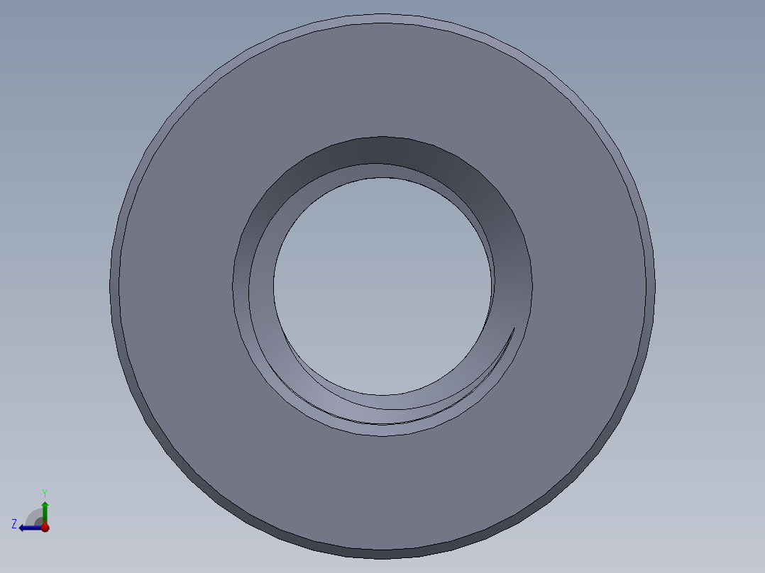 公制梯形螺母-TR30x6x60x60.SLDPRT右视图