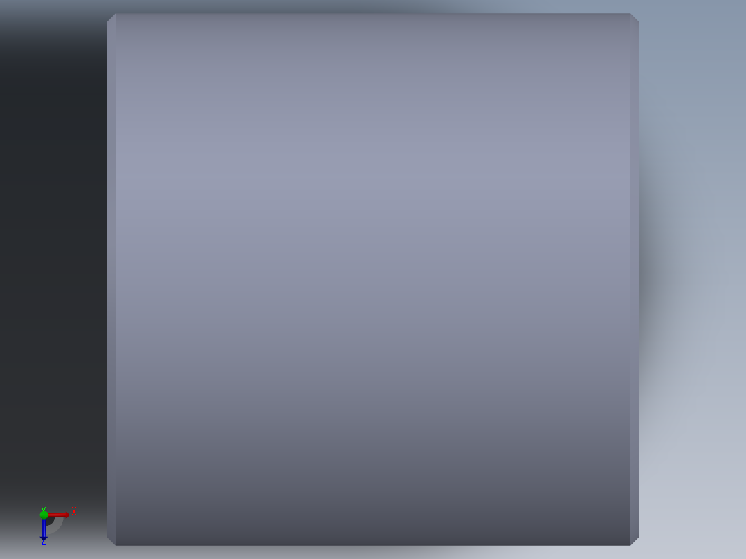 公制梯形螺母-TR30x6x60x60.SLDPRT俯视图