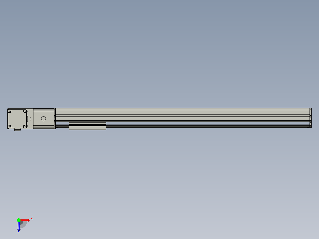 威洛博VBF17-S800-BL俯视图