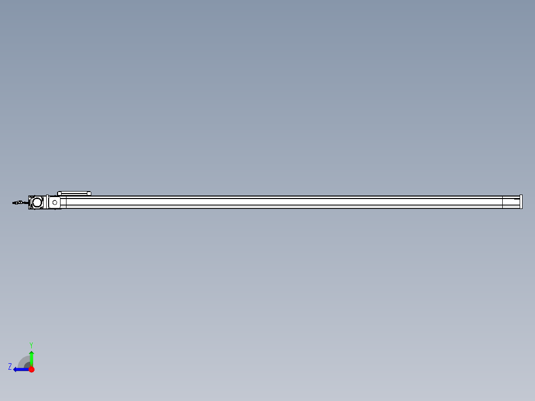 威洛博LB.GB同步带传动--欧规系列LB6A-L65-S2050-BR右视图