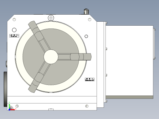 德川-255四轴转台配套卡盘1053530----50前视缩略图