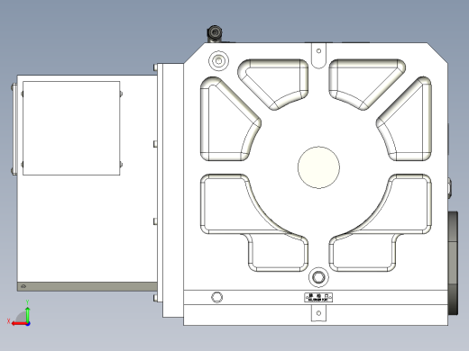 德川-255四轴转台配套卡盘1053530----50后视缩略图