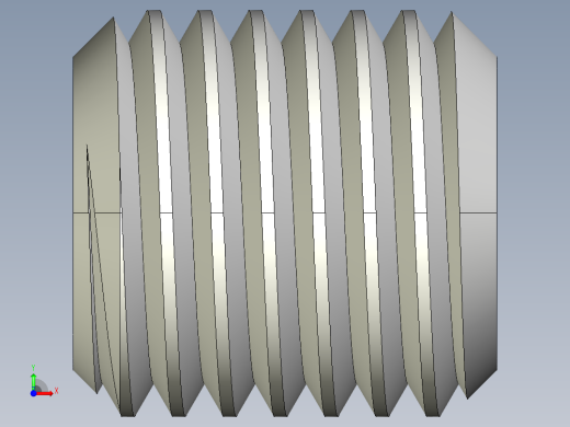 DIN 913-ISO 4026 固定螺钉-M24 L=25.STEP前视缩略图