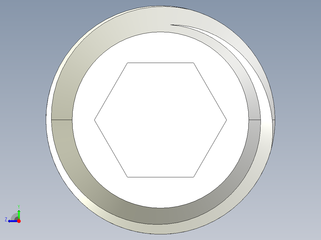 DIN 913-ISO 4026 固定螺钉-M24 L=25.STEP右视图