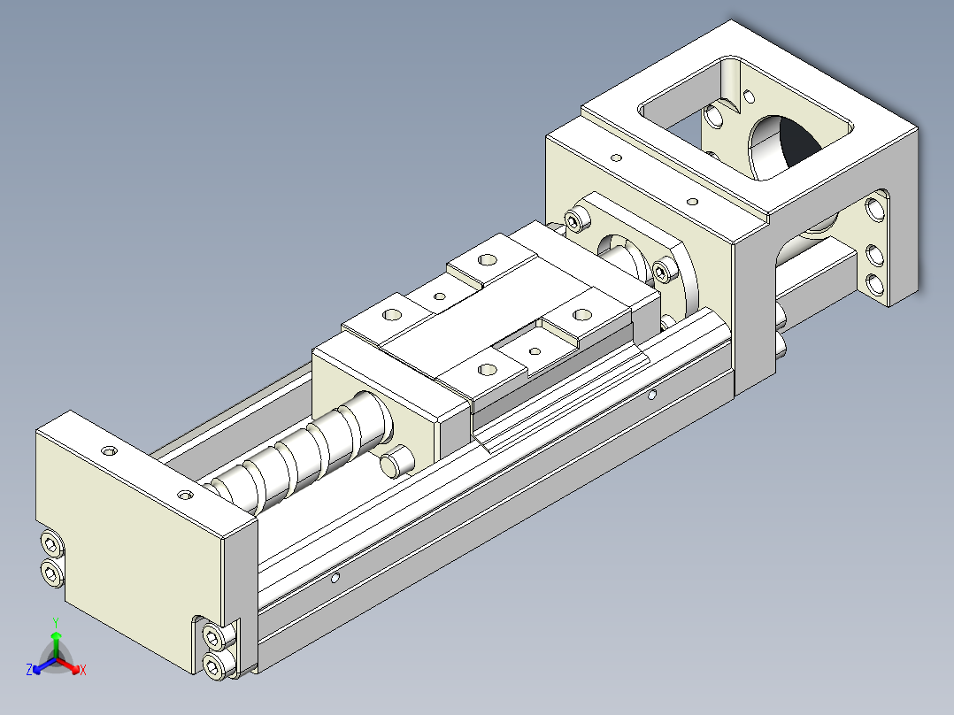 钢基模组-TPA-KSR-6005C-150A1-M-F0正等轴测图