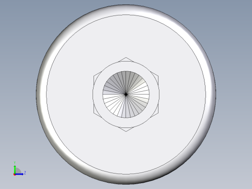 卡套式工业通用硬管接头EO_Blanking_plug_for_ports_VSTI10X1EDCF左视缩略图