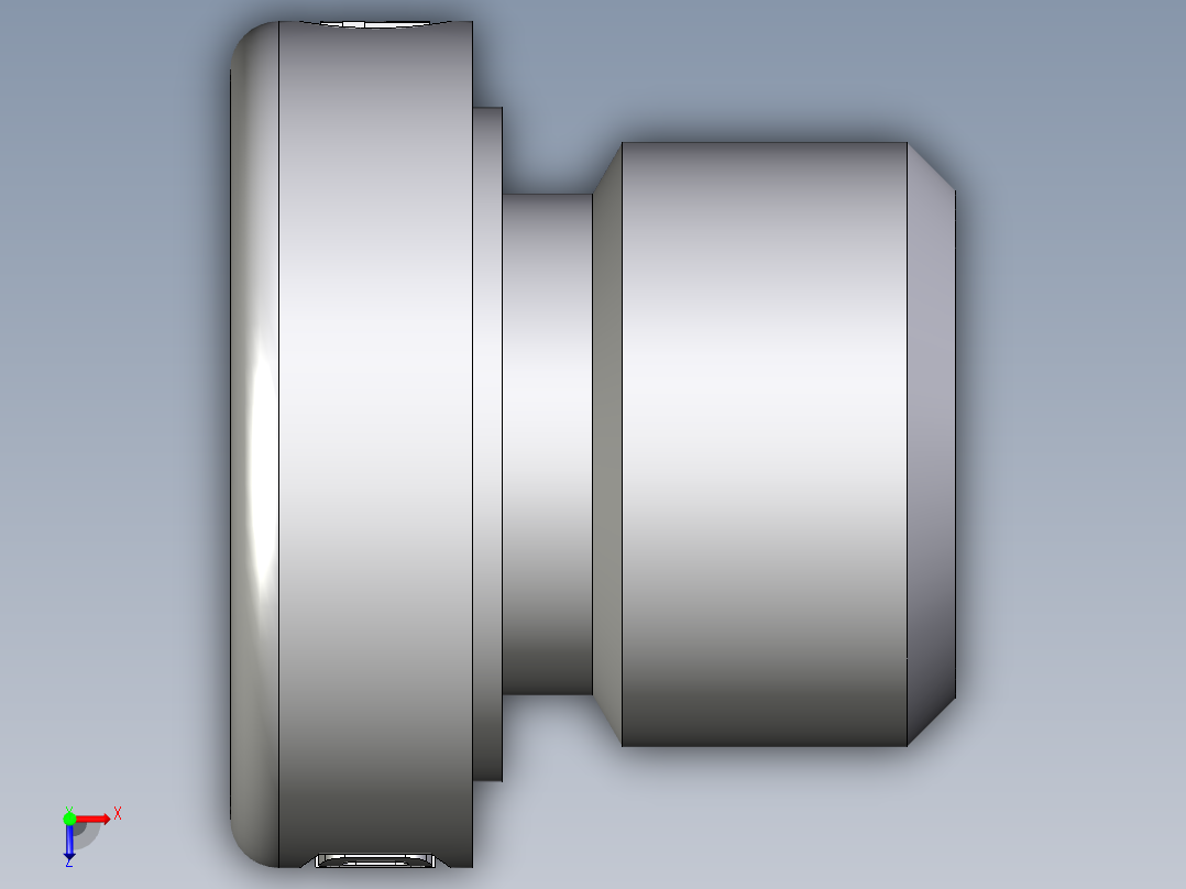 卡套式工业通用硬管接头EO_Blanking_plug_for_ports_VSTI10X1EDCF俯视图