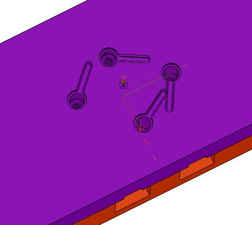 汽车格栅中网注塑模具