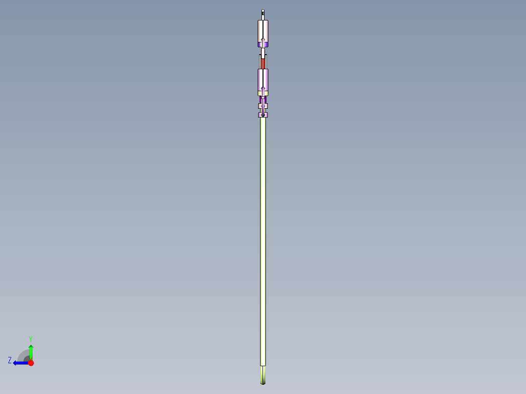 3英寸充电线右视图