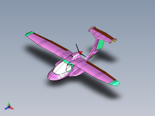 水陆两栖飞行汽车主视缩略图