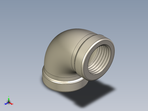 90°弯头G 1_2不锈钢