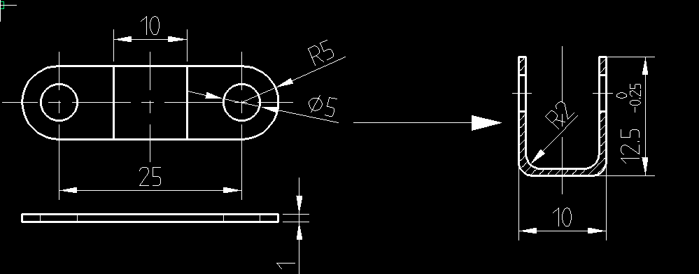 铰链固定板冲压成形工艺及模具设计