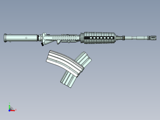 AR15步枪前视缩略图