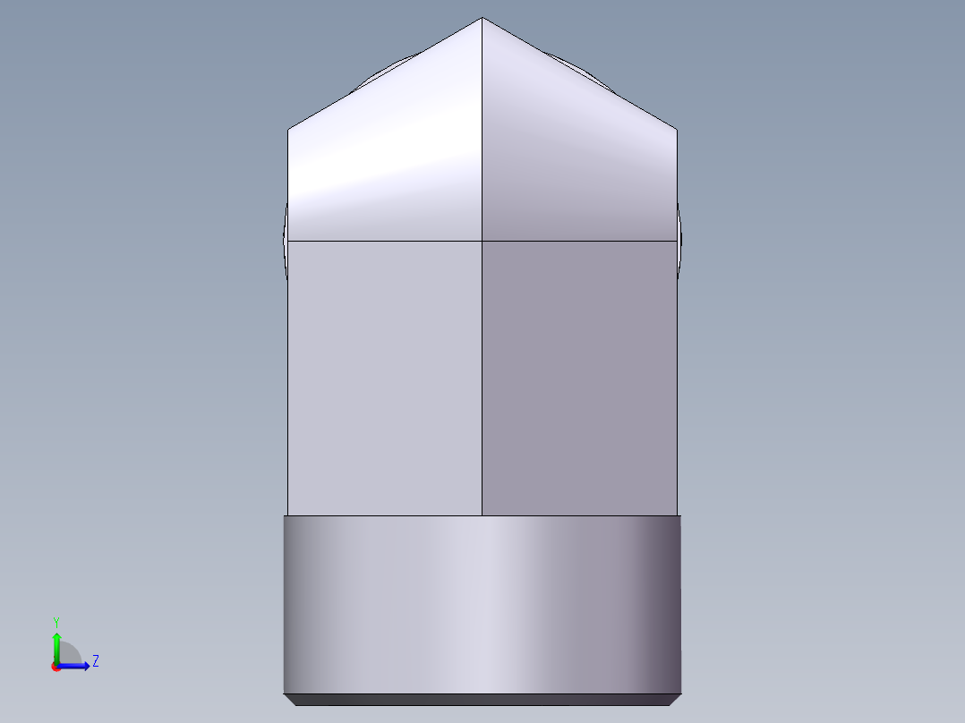 弯接头-W、1D9-42左视图