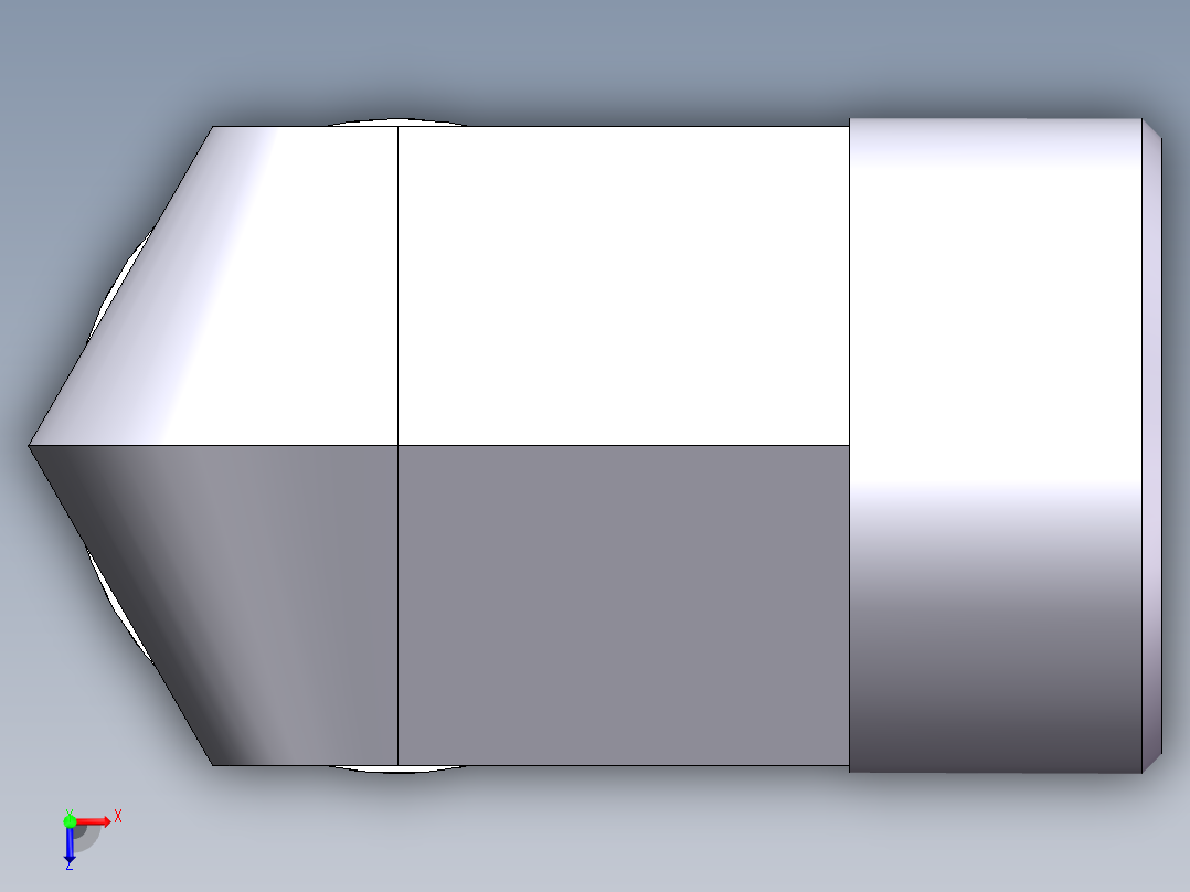 弯接头-W、1D9-42俯视图