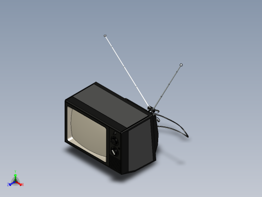 电视(2)正等轴测缩略图