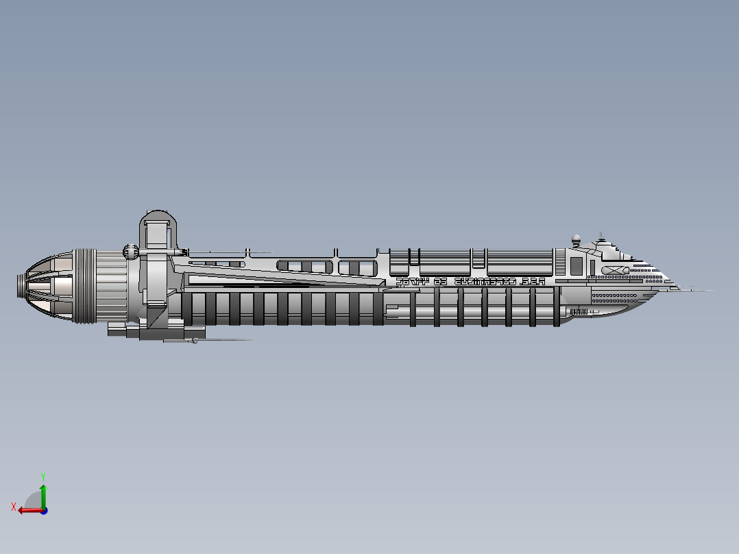 宇宙飞船(37)后视图