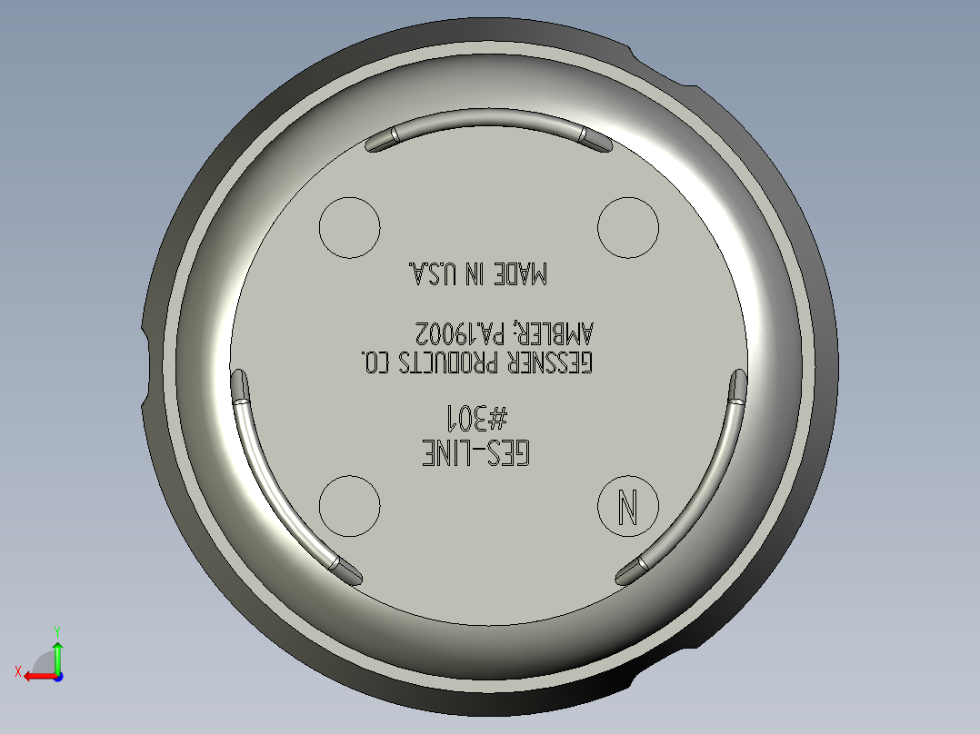 烟灰缸(2)后视图