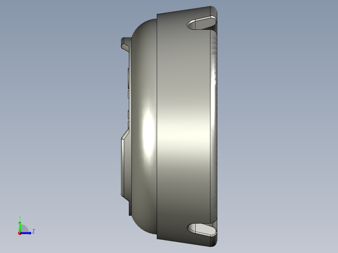烟灰缸(2)左视图
