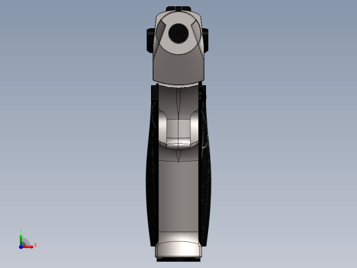 手枪左轮冲锋枪老式狙击步枪设计3D图纸desert-eagle-assembly SW STP前视缩略图