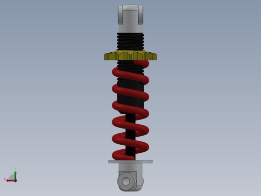 减震器的基本组装后视缩略图