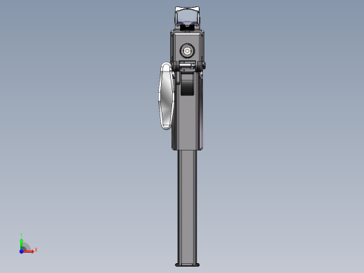 手枪左轮冲锋枪老式狙击步枪设计3D图纸t9-smg-9mm-submachine-gun SW STP前视缩略图