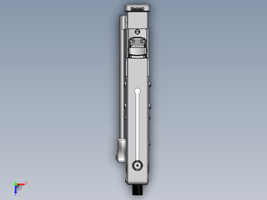 手枪左轮冲锋枪老式狙击步枪设计3D图纸t9-smg-9mm-submachine-gun SW STP俯视缩略图