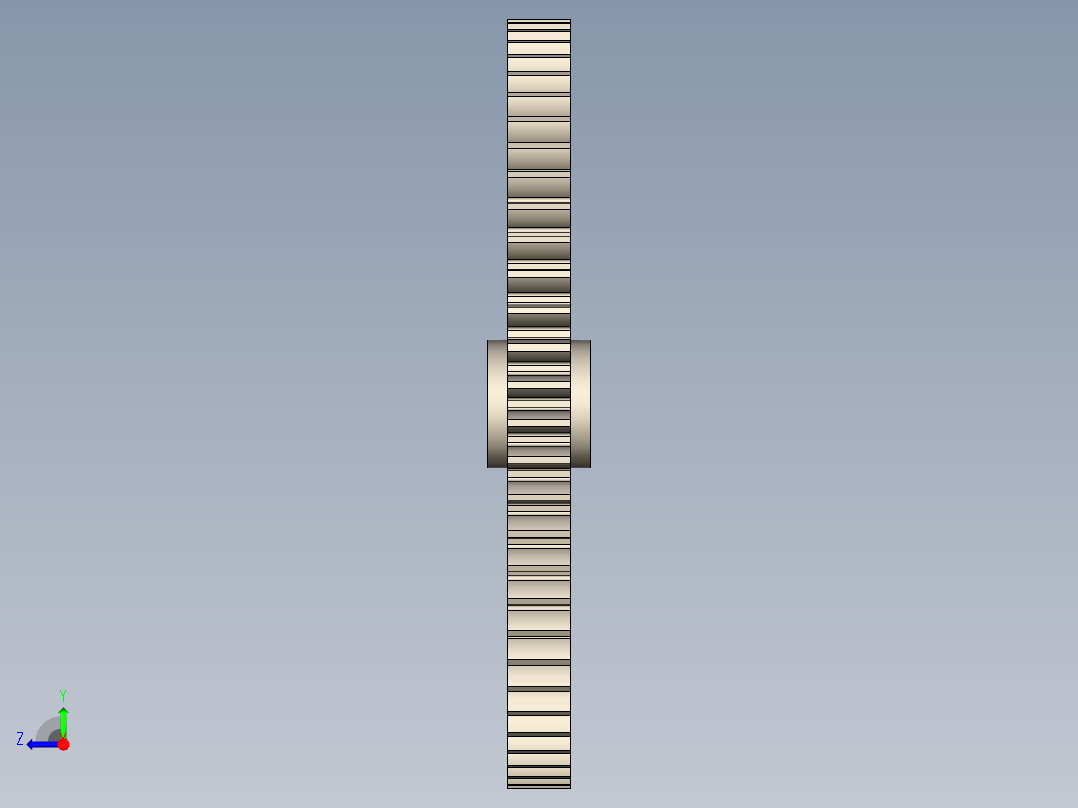 齿轮 Z64 Øe120.6右视图