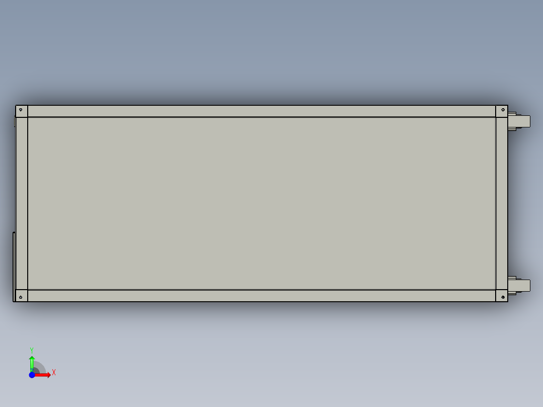 物料车转运车-可编辑前视图