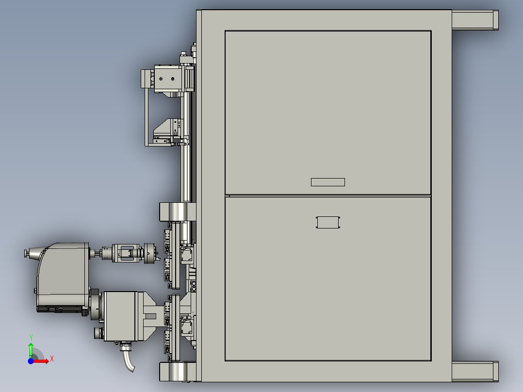 547自动取料总成前视图