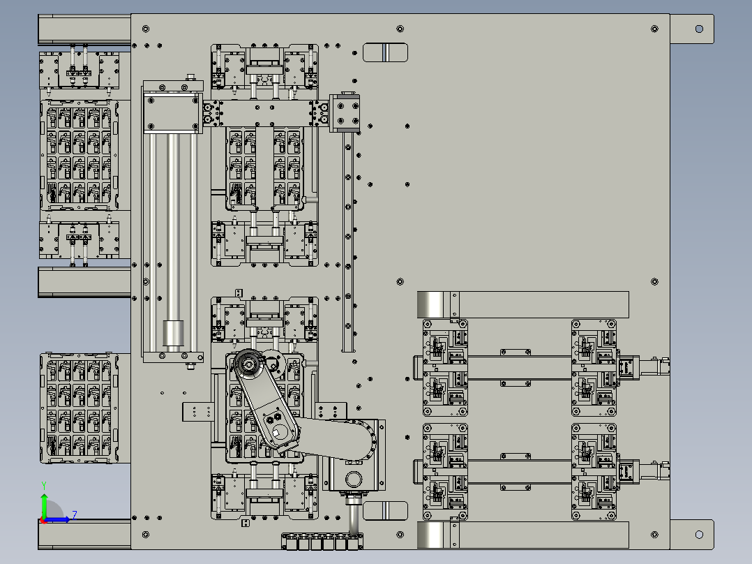 547自动取料总成左视图