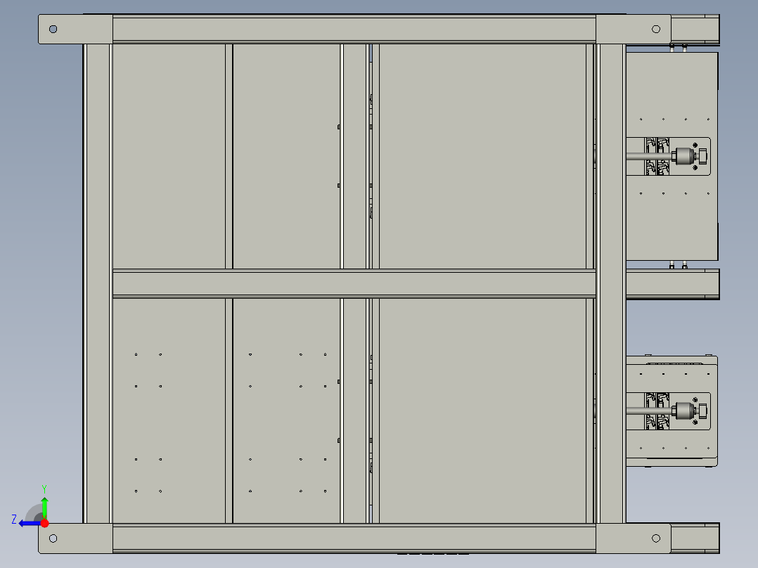 547自动取料总成右视图