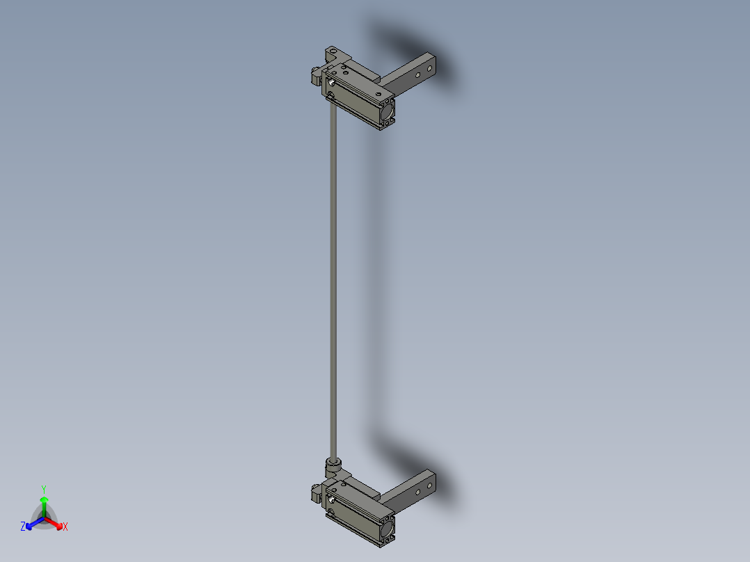 S06-C05-0000六轴机防跳线组合正等轴测图