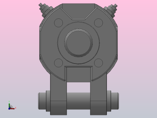 夹紧气缸[QCKA-50×100]前视缩略图